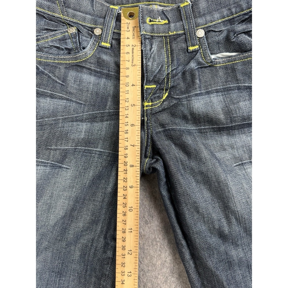 Rock & Republic Costello Jeans Women's 26 Dark Wash Straight Leg Denim - Picture 4 of 13